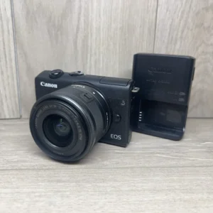 CAMERA CANON EOS M200 + LENTE CANON 18-45MM